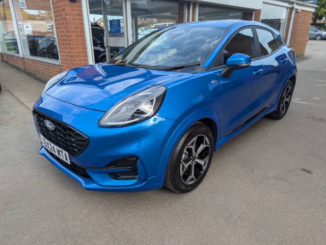 Ford Puma 1.0 EcoBoost Hybrid mHEV ST-Line 5dr Hatchback Petrol Blue