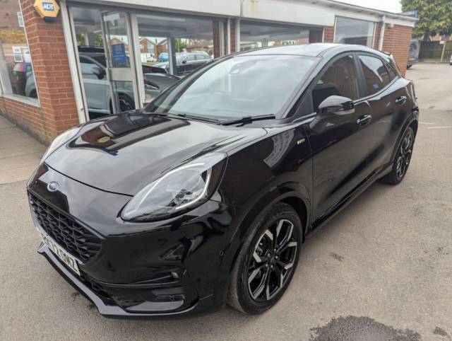 Ford Puma 1.0 EcoBoost Hybrid mHEV ST-Line X 5dr DCT Hatchback Petrol Black