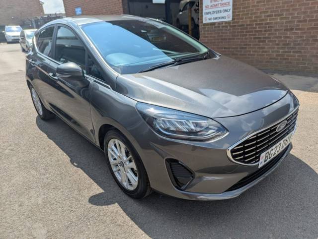 Ford Fiesta 1.0 EcoBoost Hybrid mHEV 125 Titanium 5dr Auto Hatchback Petrol Grey