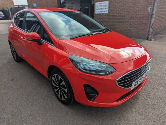 Ford Fiesta 1.0 EcoBoost Titanium 5dr Hatchback Petrol Red