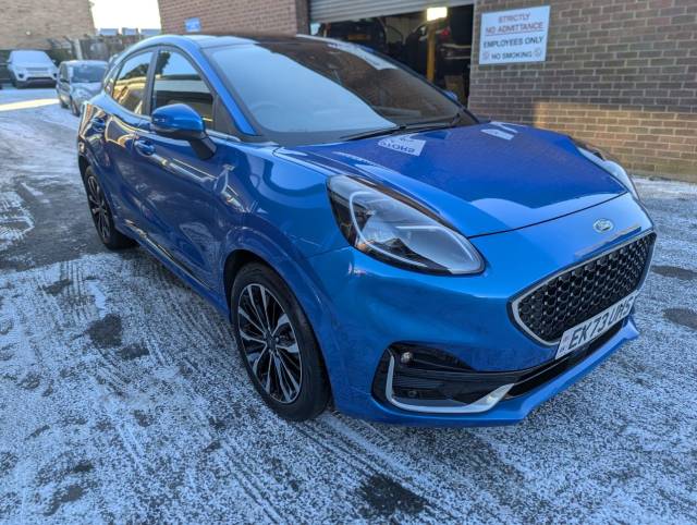 Ford Puma 1.0 EcoBoost Hybr mHEV 155 ST-Line Vignale 5dr DCT Hatchback Petrol Blue